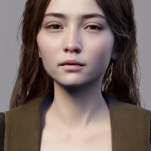 Prompt: fine details portrait of girl Hyper-realistic, 4K, Unreal Engine, Highly Detailed