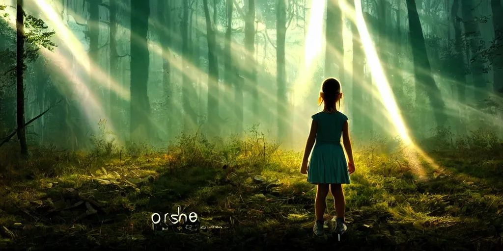 Image similar to sci - fi scene future new york, little girl holding a hand of a big robot, forest punk, crepuscular rays, epic scene, hyper realistic, photo realistic, overgrowth, cinematic atmosphere, ethereal lighting,