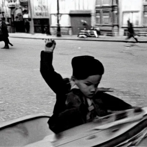 Image similar to the decisive moment, by henri cartier bresson,