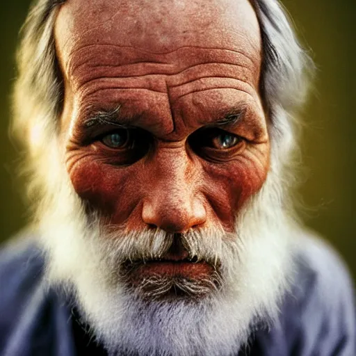 Image similar to portrait ofalso Tolstoy, by Steve McCurry, clean, detailed, award winning