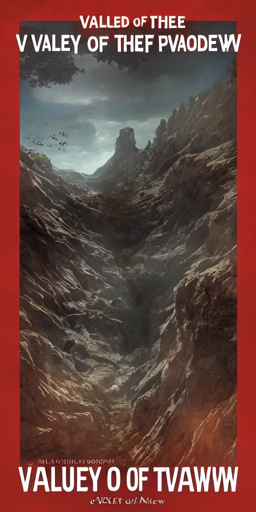 Image similar to valley of the shadow of death