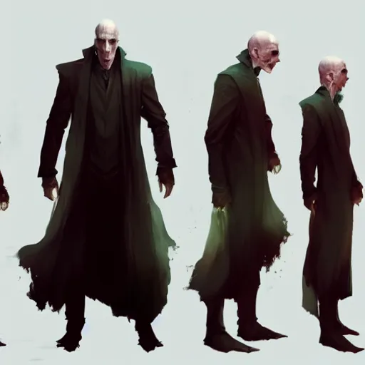 Prompt: Voldemort,Greg rutkowski, Trending artstation, cinematográfica, digital Art