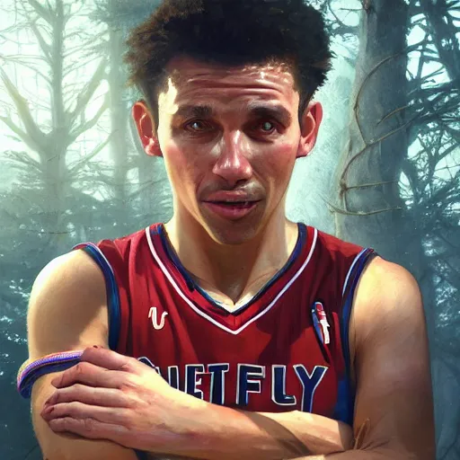 Image similar to highly detailed portrait steve curry basketball player in gta v, stephen bliss, unreal engine, fantasy art by greg rutkowski, loish, rhads, ferdinand knab, makoto shinkai and lois van baarle, ilya kuvshinov, rossdraws, tom bagshaw, global illumination, radiant light, detailed and intricate environment