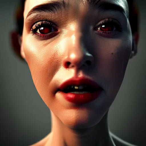 Image similar to arachnophobia!!!!!! as a person, trending on artstation, artstation portrait!!!!!, cgsociety contest winner, 4 k photorealism, 4 k quality