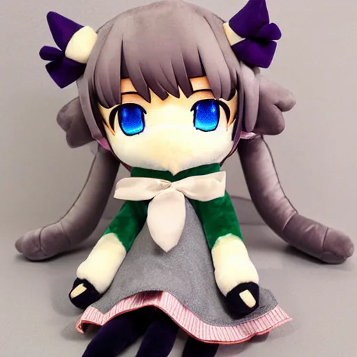 Prompt: nazrin fumo plush