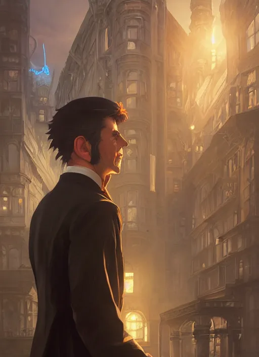 Prompt: highly detailed portrait of a heroic butler in gta v, stephen bliss, unreal engine, fantasy art by greg rutkowski, loish, rhads, ferdinand knab, makoto shinkai and lois van baarle, artgerm, pixar, ilya kuvshinov, rossdraws, tom bagshaw, global illumination, radiant light, detailed and intricate environment