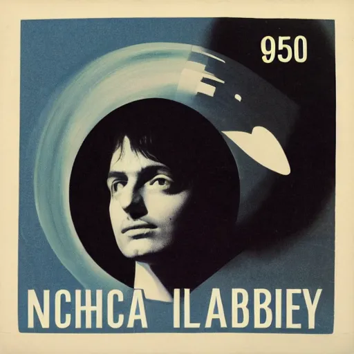 Image similar to 1960s concept album cover for an intended album by \'Nicholas Lansbury\'