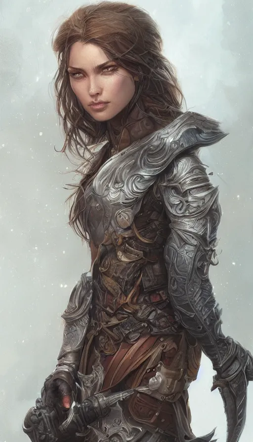 Image similar to character portrait by Magali Villeneuve and Steve Argyle,Livia Prima,fantasy art,beautiful,artstation,detailed,intricate details,masterpiece