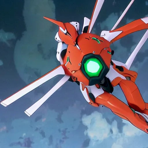 Image similar to evangelion unit 0 0, highly detailed, studio gainax,