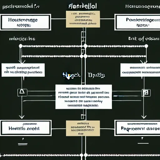 Prompt: a simple diagram explaining Hegel's phenomenology of spirit and the dialectical method