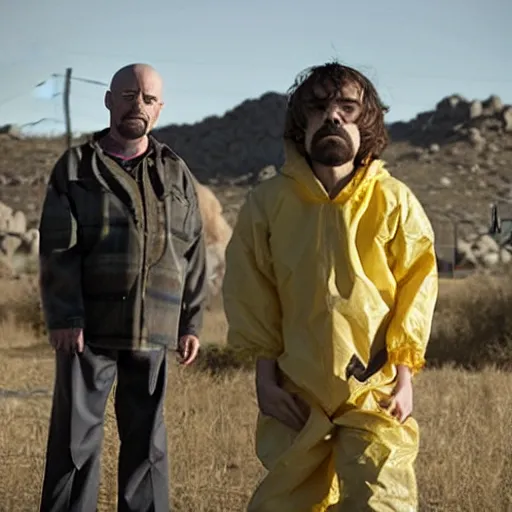 Prompt: Peter Dinklage in breaking bad