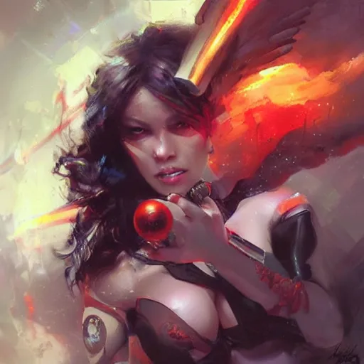 Image similar to i'm a popular on social media by raymond swanland, highly detailed, bright tones