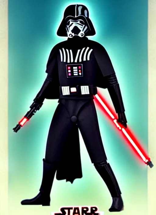 Prompt: movie poster for the new star wars movie, kylo ren bikini model, by john alvin