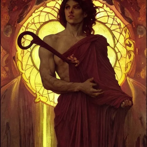Prompt: godlike awe-inspiring Lucifer portrait, standing tall invincible, stunning, breathtaking, award-winning, groundbreaking, concept art, nouveau art, Dark Fantasy mixed with Socialist Realism, by Michelangelo, Caravaggio, Alphonse Mucha, Michael Whelan, William Adolphe Bouguereau, John Williams Waterhouse, and Donato Giancola, extremely moody lighting, glowing light and shadow, atmospheric, fine art, trending, featured, 8k, photorealistic, complex, intricate, 3-point perspective, hyper detailed, unreal engine 5, IMAX quality, cinematic, symmetrical, high resolution, 3D, PBR, path tracing, volumetric lighting, octane render, arnold render