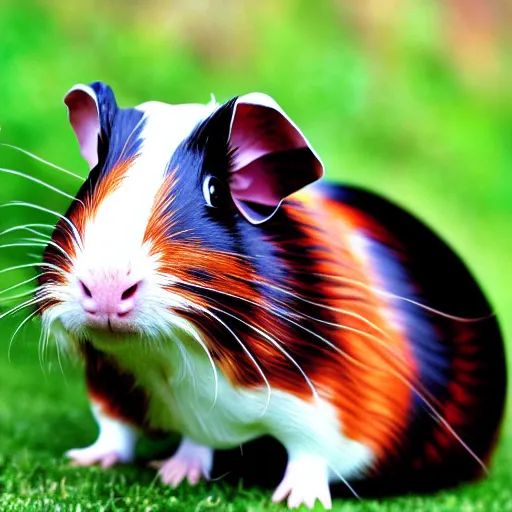 Prompt: this animal is a fusion of snake and Guinea pig 8k, HD
