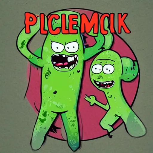 Image similar to pickle rick