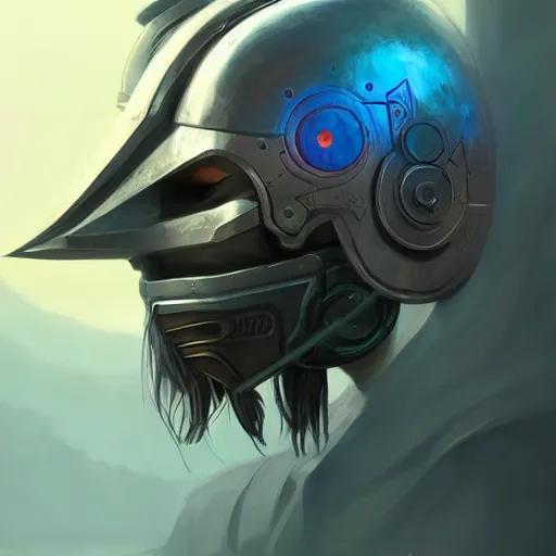 Image similar to cyberpunk viking helmet mask warrior goddess robot ninja fantasy, art gta 5 cover, official fanart behance hd artstation by jesper ejsing, by rhads, makoto shinkai and lois van baarle, ilya kuvshinov, ossdraws