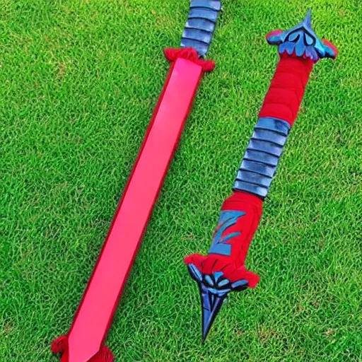 Image similar to the most amazing foldable sword for sale on Amazon