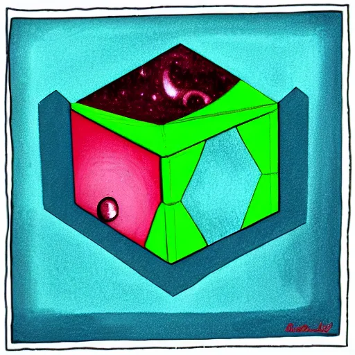 Image similar to alien cube