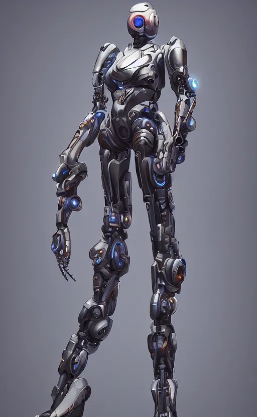 alluring futuristic cyborg soilder. by frank lloyd | Stable Diffusion ...