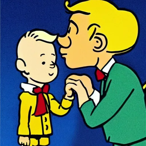 Tintin getting married to the love of his life, in the | Stable ...