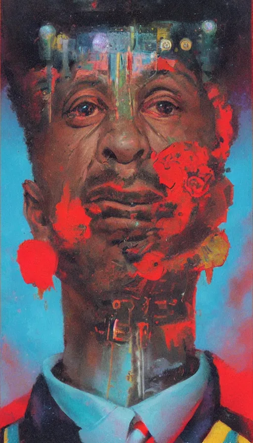 Image similar to portrait of 2 1 savage, by paul lehr,