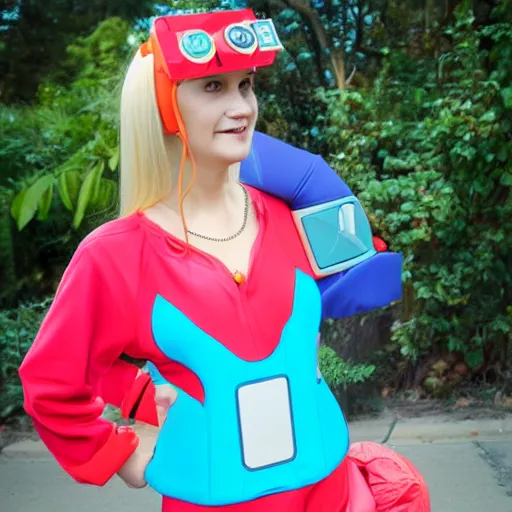 Image similar to woman in gamecube outfit