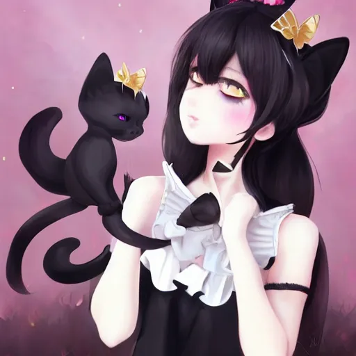 80 ゜catgirls ideas  cat girl, aesthetic girl, girl