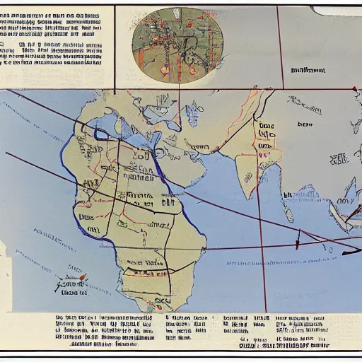 Image similar to general battle plan for the invasion of the soviet union in 1 9 4 0 the plan is mark with a blue line present the movement