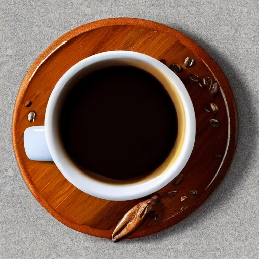 Prompt: The world greatest coffee, 4k, photorealistic