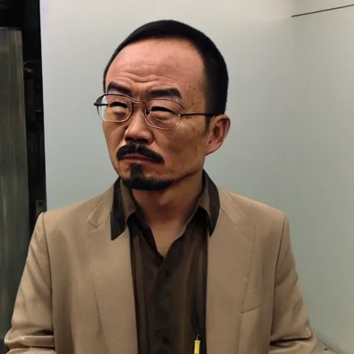 Image similar to asian Walter White