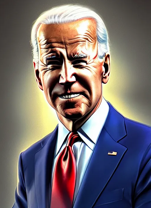 Prompt: photo of joe biden in the style of stefan kostic, realistic, sharp focus, 8 k high definition, insanely detailed, intricate, elegant, art by stanley lau and artgerm