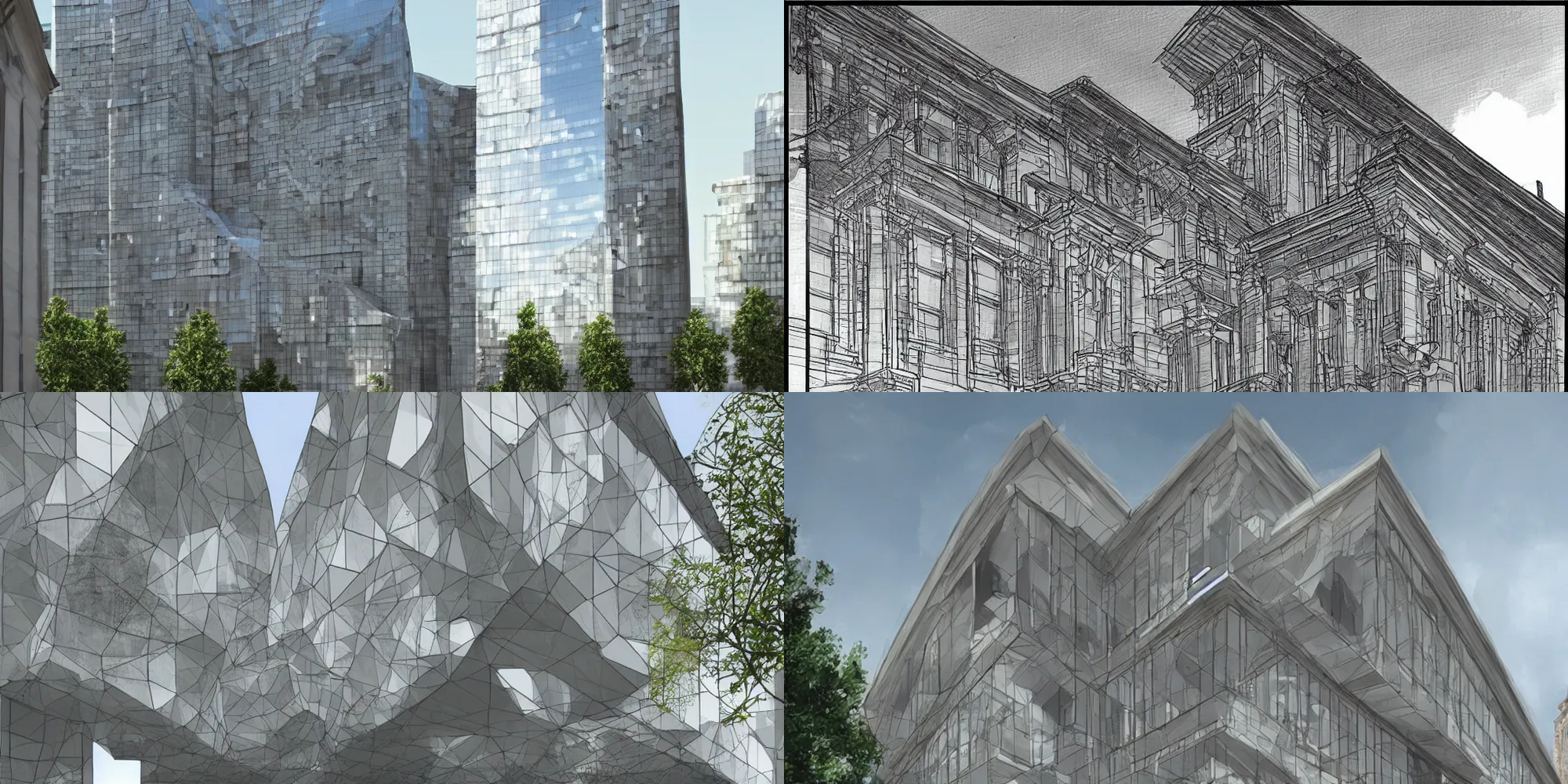 Prompt: architectural perpective two points, super realistic