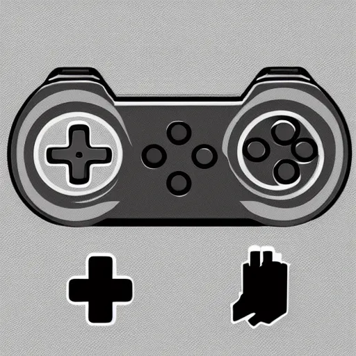 Image similar to logo of a game controller