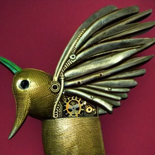 Image similar to steampunk!!! Hummingbird