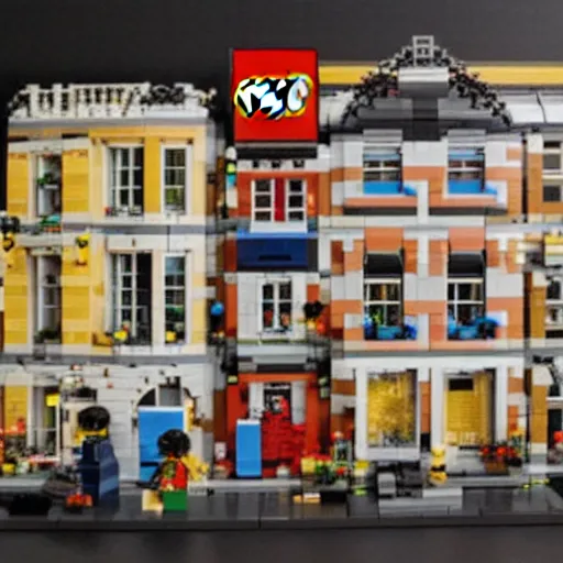 Image similar to lego house