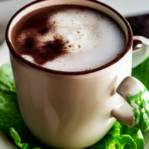 Image similar to hot coco and lettuce