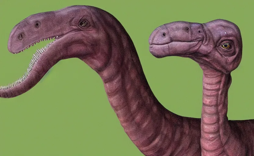 Image similar to mark zuckerberg long neck apatosaurus dinosaur