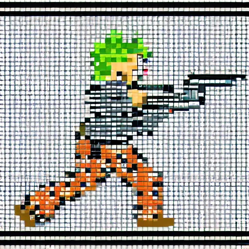 Image similar to pixel art gun sprites