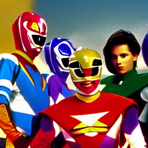 Image similar to The Mighty Morphin Power Rangers