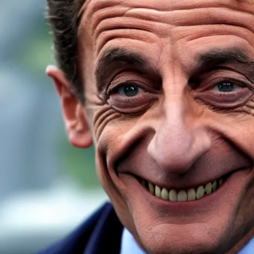 Prompt: Nicolas Sarkozy as the joker