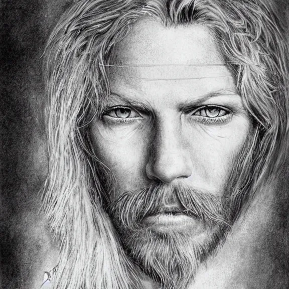 Prompt: a highly detailed portrait of duane allman in the style of luis royo.