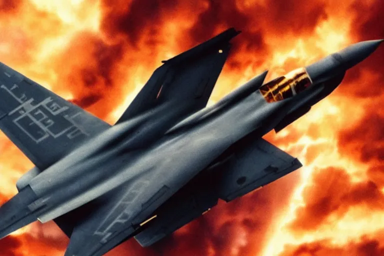 Image similar to a cinematic painting of a fighter jet, hitting sonic boom, beautiful lighting, high depth, ultra realistic, artistic, by zack snyder