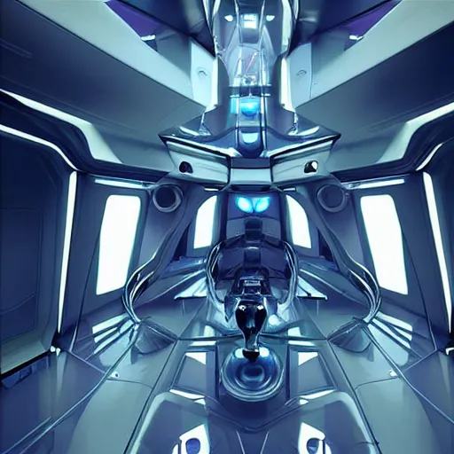 inside futuristic spaceship interior with comand | Stable Diffusion |  OpenArt