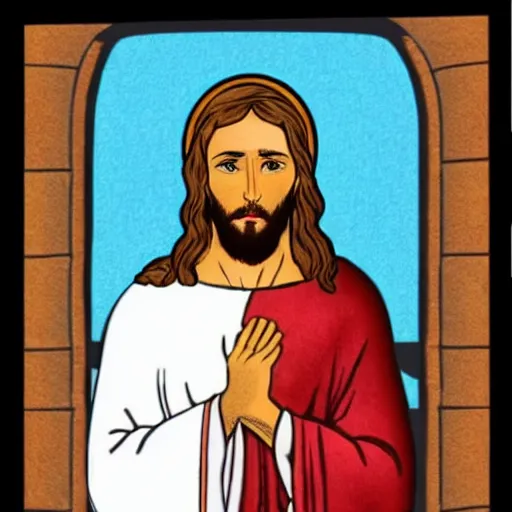 Image similar to jesus as a muslim