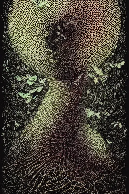 Image similar to cell shaded optical illusion by dan hillier color work by daniel merriam