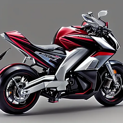 Image similar to worlds first turbo - charged motorcycle by honda