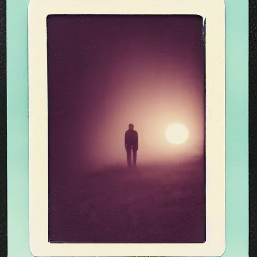 Image similar to polaroid of loneliness dream