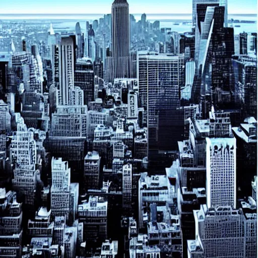 Image similar to new york in the year 2 0 7 0