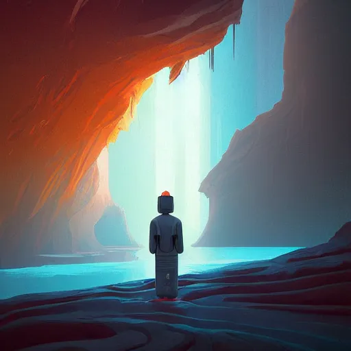 Prompt: a portrait of a character in a scenic environment by Christopher Balaskas